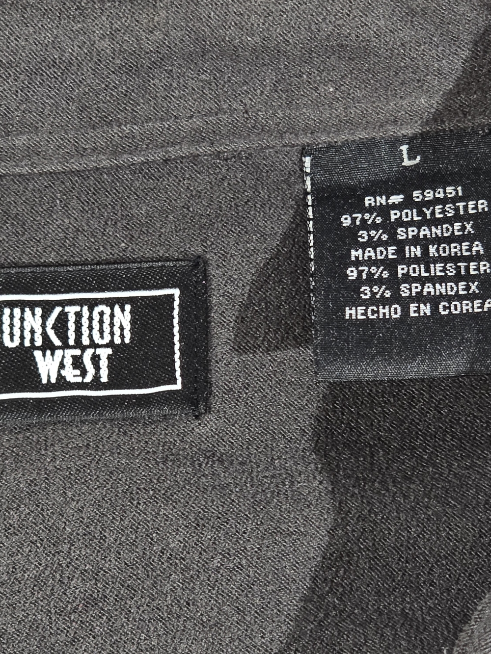 Funktion West Men's Lightweight Shirt Jacket in Charcoal